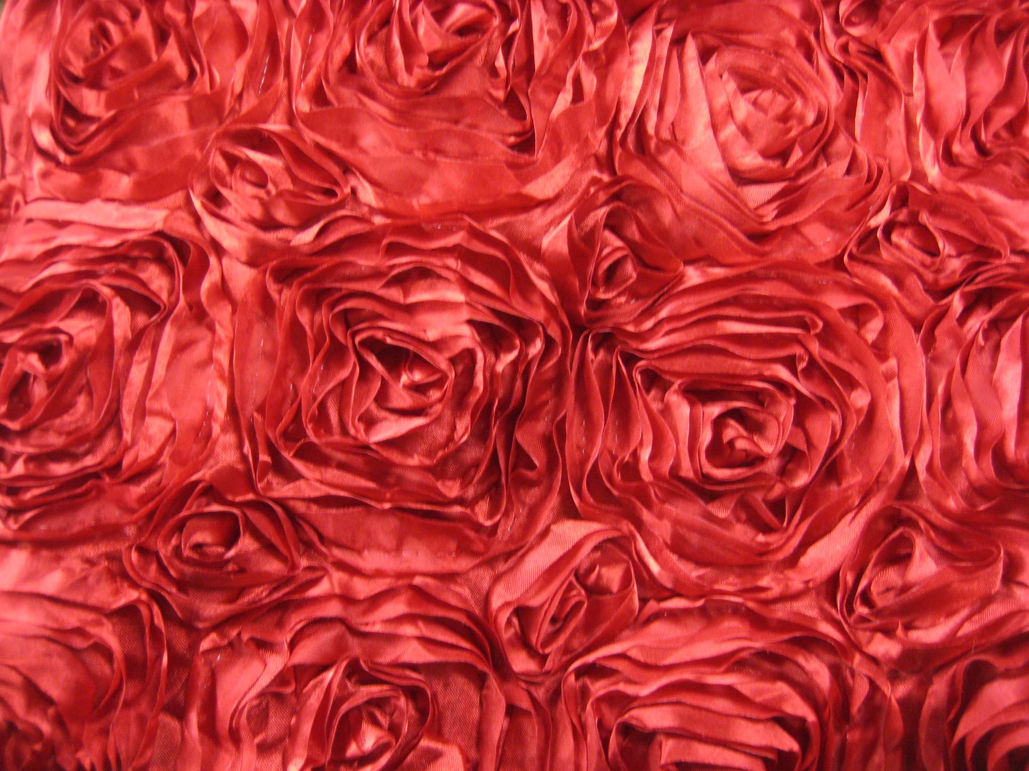 #10 Red Rosette Satin – 60″ Wide - East West Fabrics